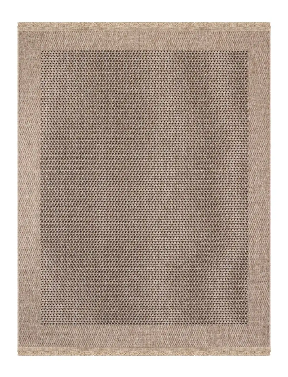 Lori In- & Outdoor Cottage Jute-Look Beige/Brown Rug - Image 7