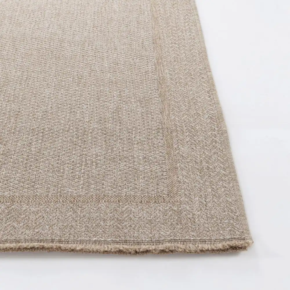 Nikki In- & Outdoor Cottage Jute-Look Beige Rug - Image 3