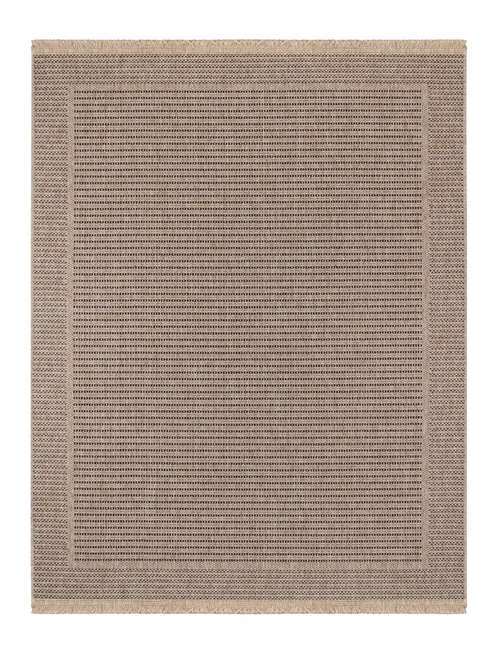 Mindy In- & Outdoor Cottage Jute-Look Beige Rug - Image 10