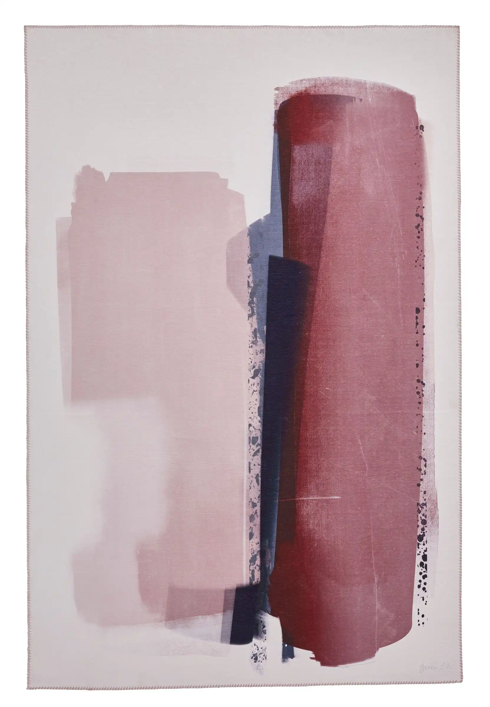 Michelle Collins Modern AB0151 Rose Crimson Rug - Image 5