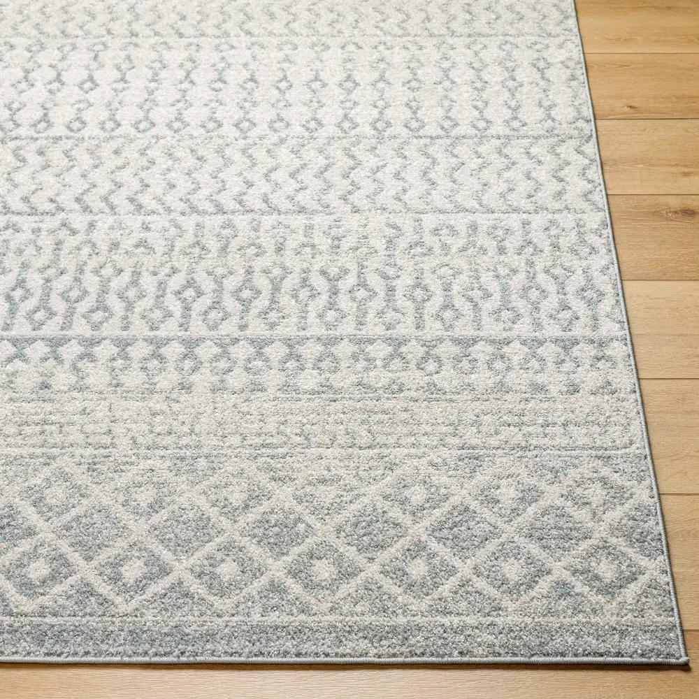 Mila Scandi Modern Boho Light Beige/Grey Rug - Image 7