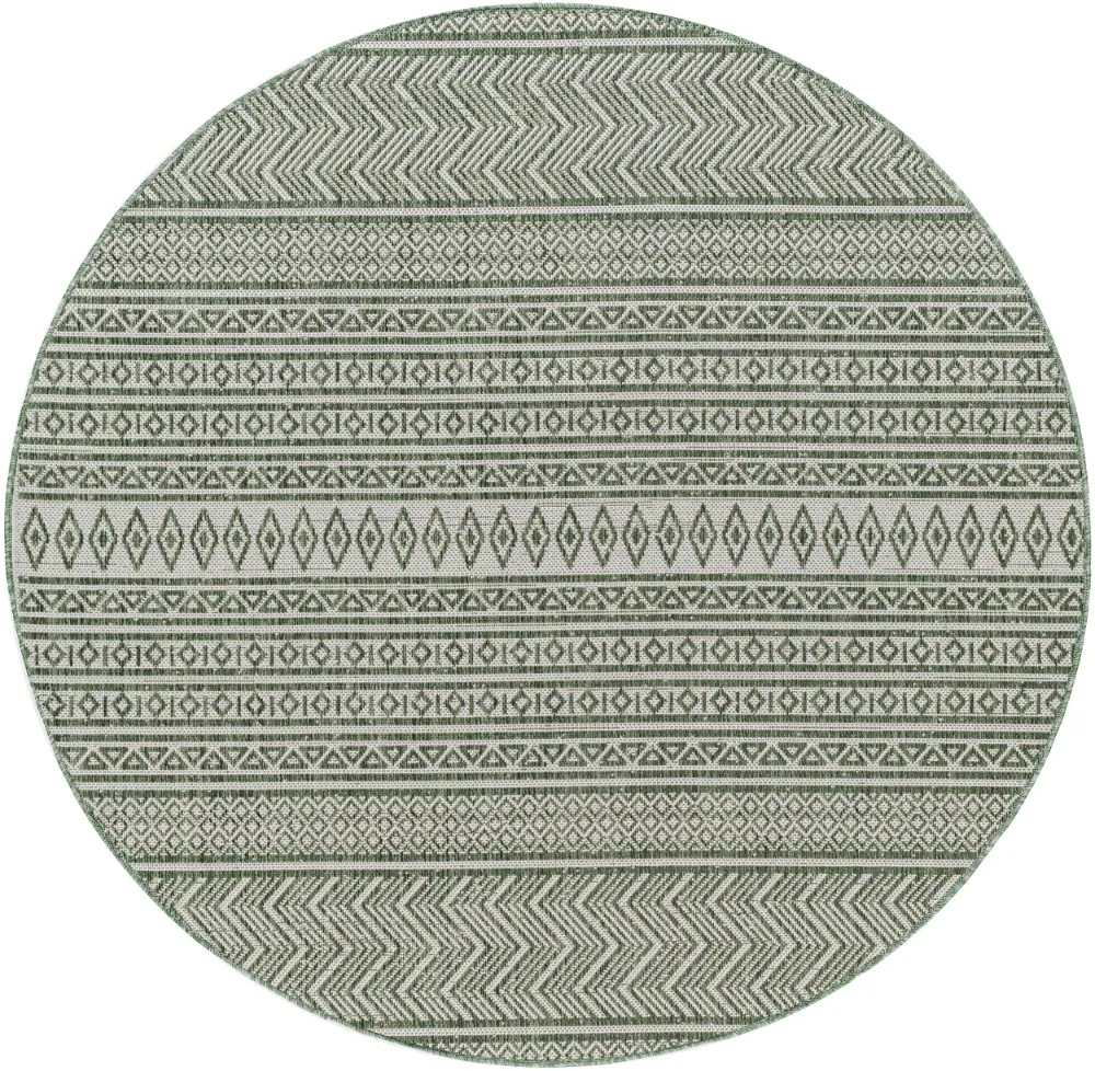 Mimi In- & Outdoor Global Olive Green/Beige Rug - Image 5