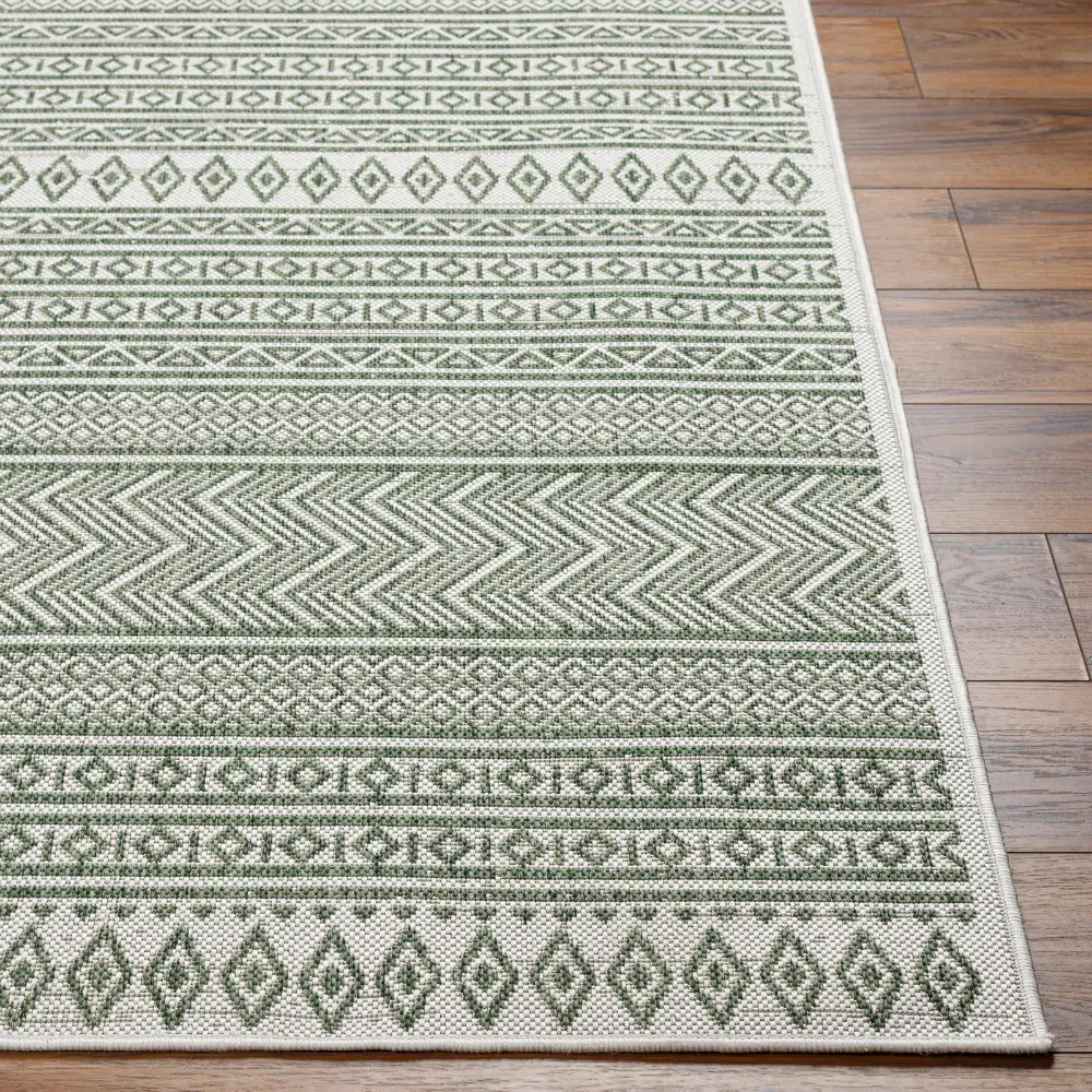 Mimi In- & Outdoor Global Olive Green/Beige Rug - Image 8