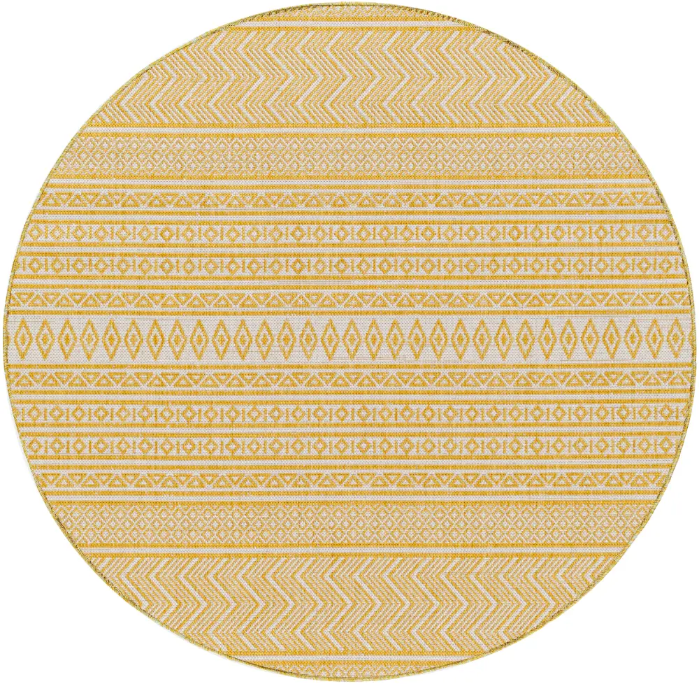 Mimi In- & Outdoor Global Saffron/Beige Rug - Image 7