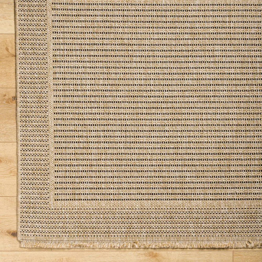 Mindy In- & Outdoor Cottage Jute-Look Beige Rug - Image 13