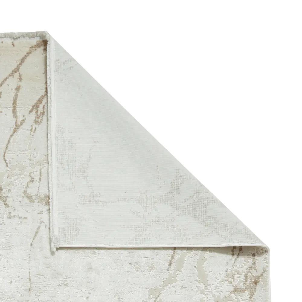 Mirage MR15 Cream Modern Abstract Rug - Image 4