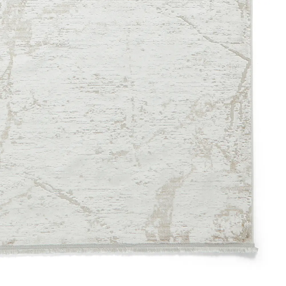 Mirage MR15 Cream Modern Abstract Rug - Image 5