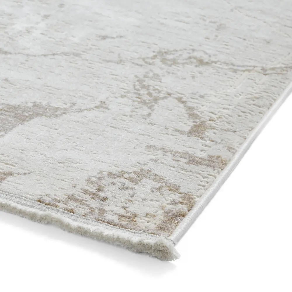 Mirage MR15 Cream Modern Abstract Rug - Image 7