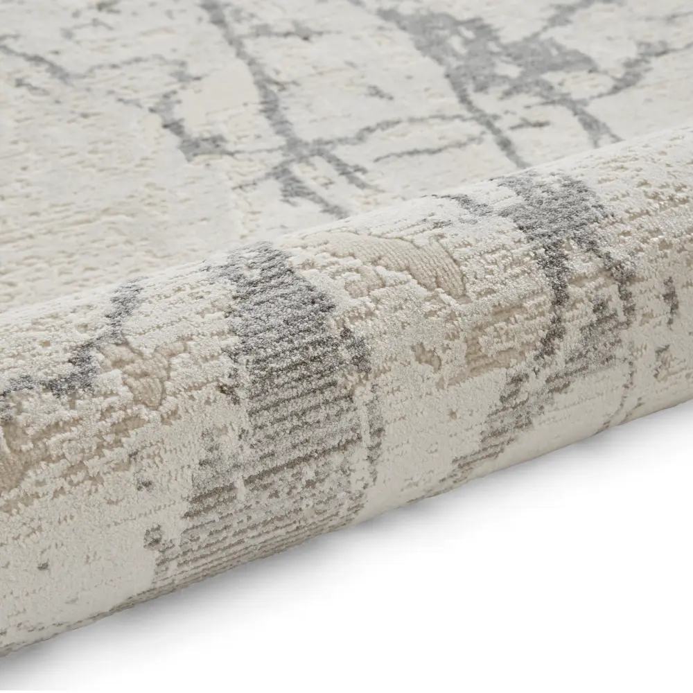 Mirage MR15 Grey Modern Abstract Rug - Image 5