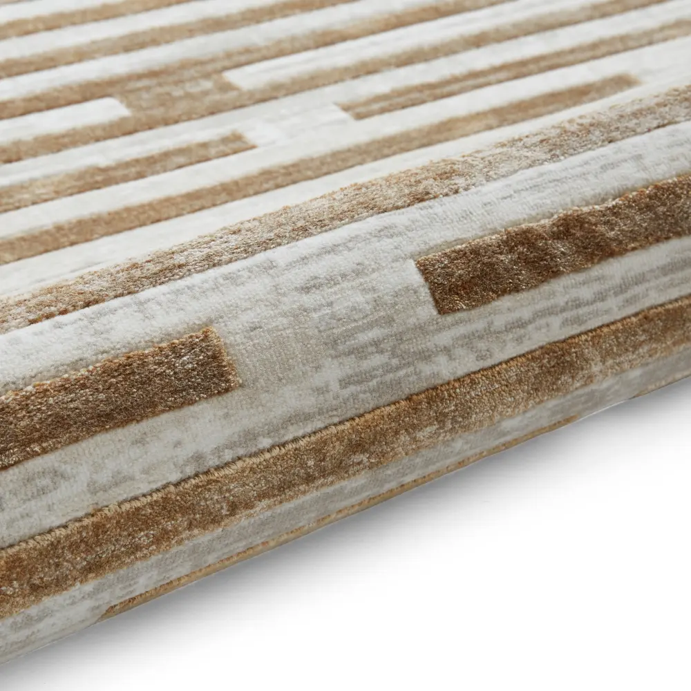 Mirage MR16 Beige Modern Abstract Rug - Image 3