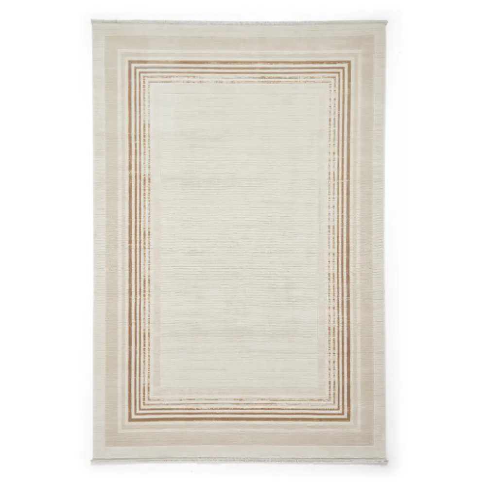 Mirage MR38 Cream Modern Abstract Rug - Image 7