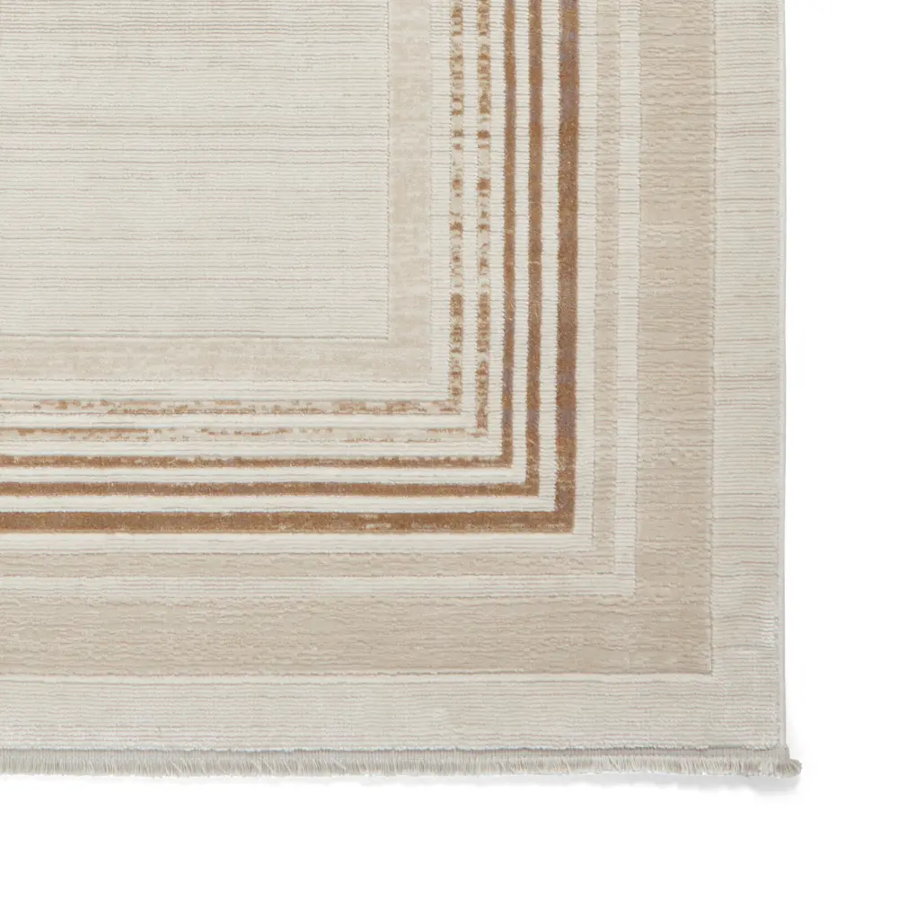 Mirage MR38 Cream Modern Abstract Rug - Image 9