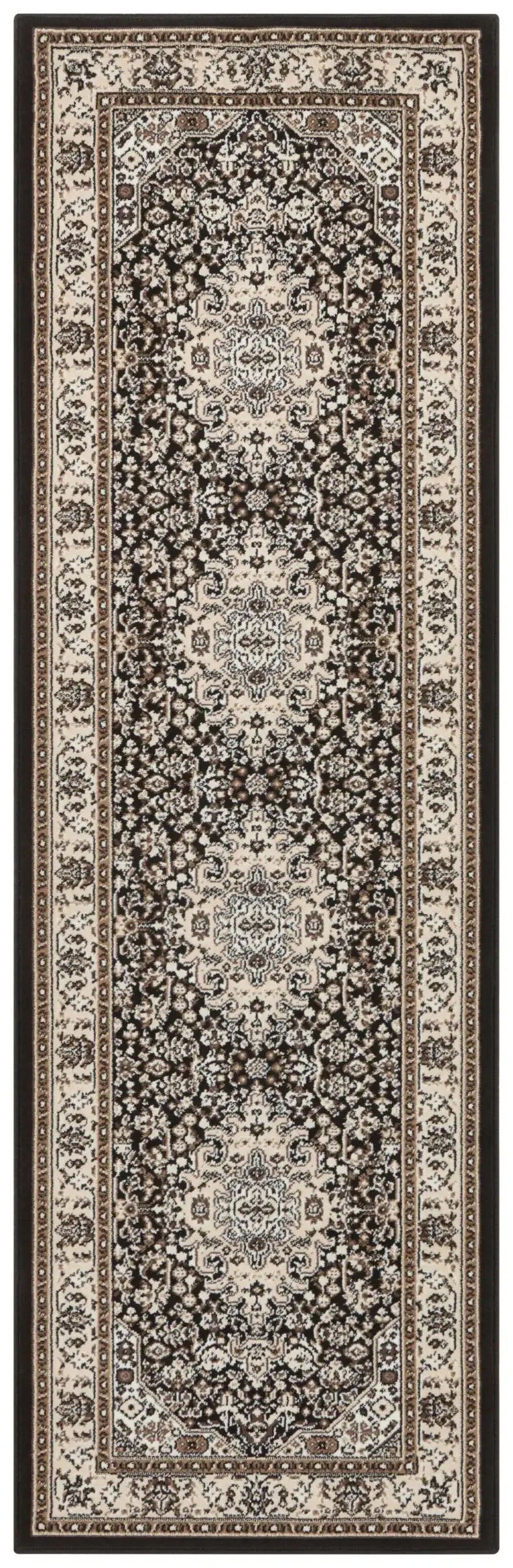 Mirkan 104439 Isfahan Cream Brown Rug - Image 6