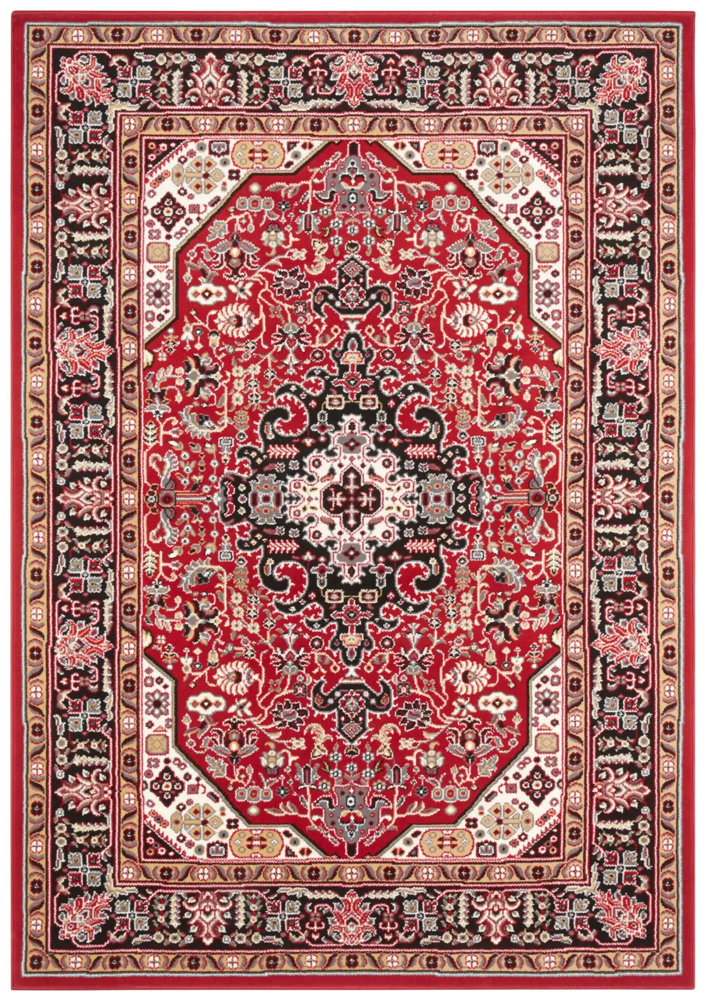 Mirkan 104095 Isfahan Red Rug - Image 2