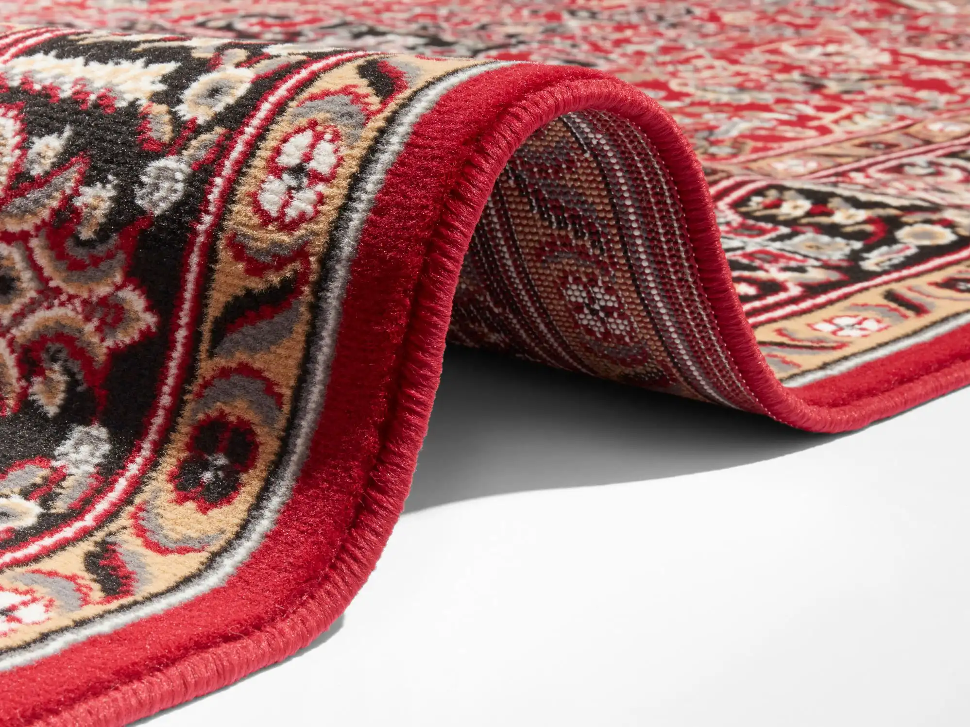 Mirkan 104095 Isfahan Red Rug - Image 3