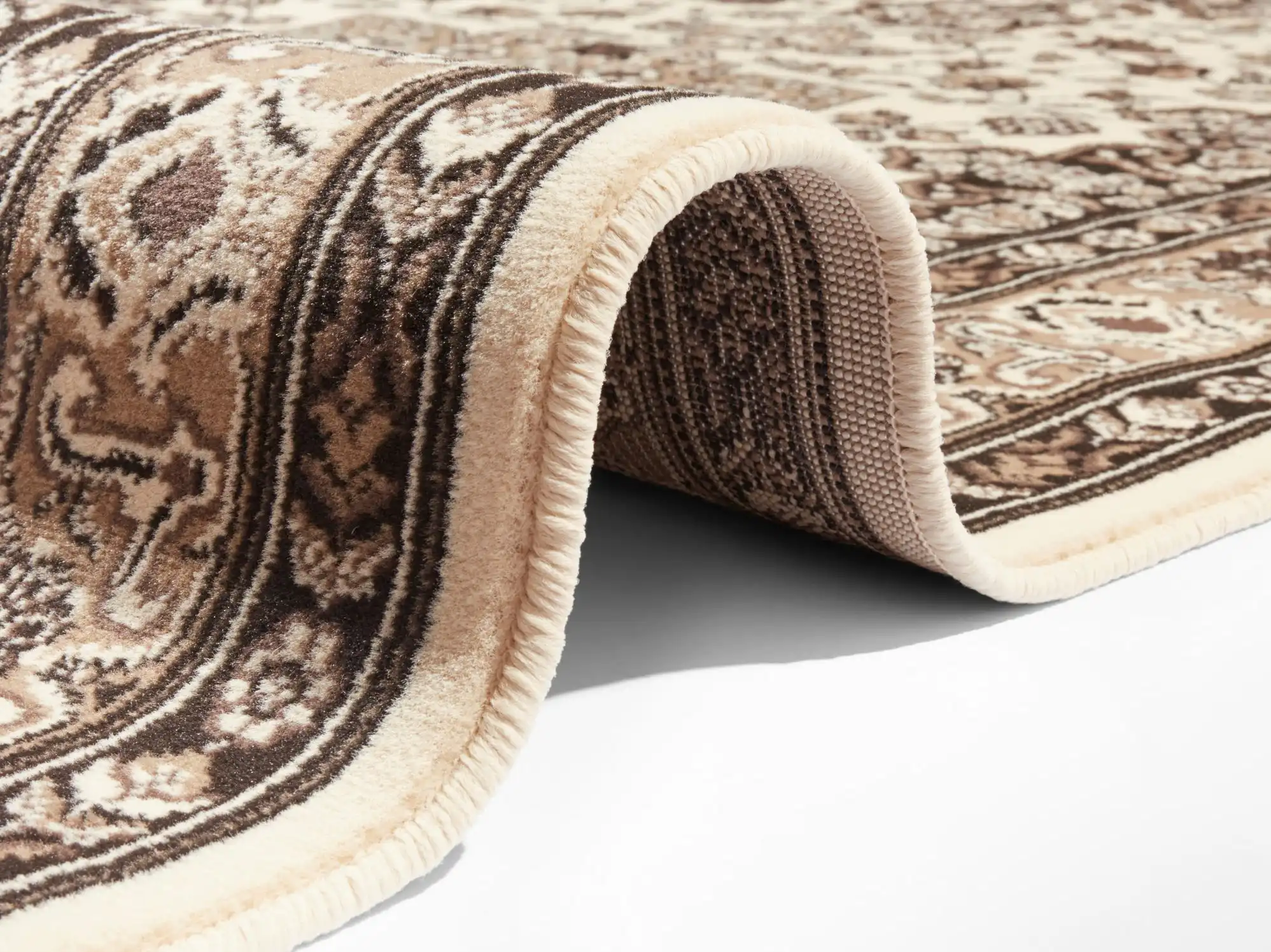 Mirkan 104105 Tabriz Beige Rug - Image 3