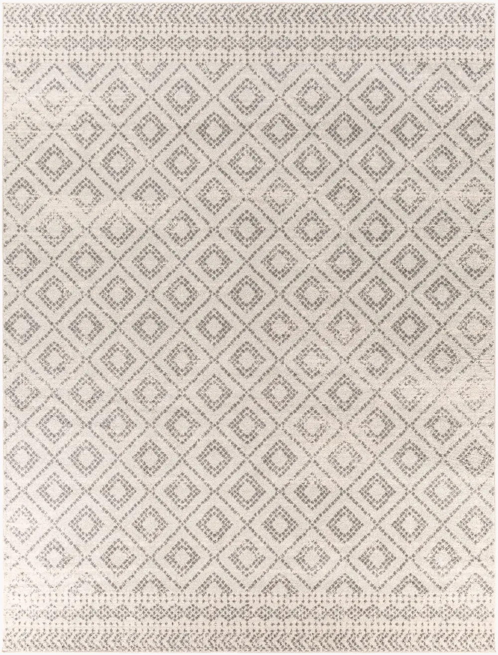 Mistie Scandi Global Light Slate Rug - Image 8