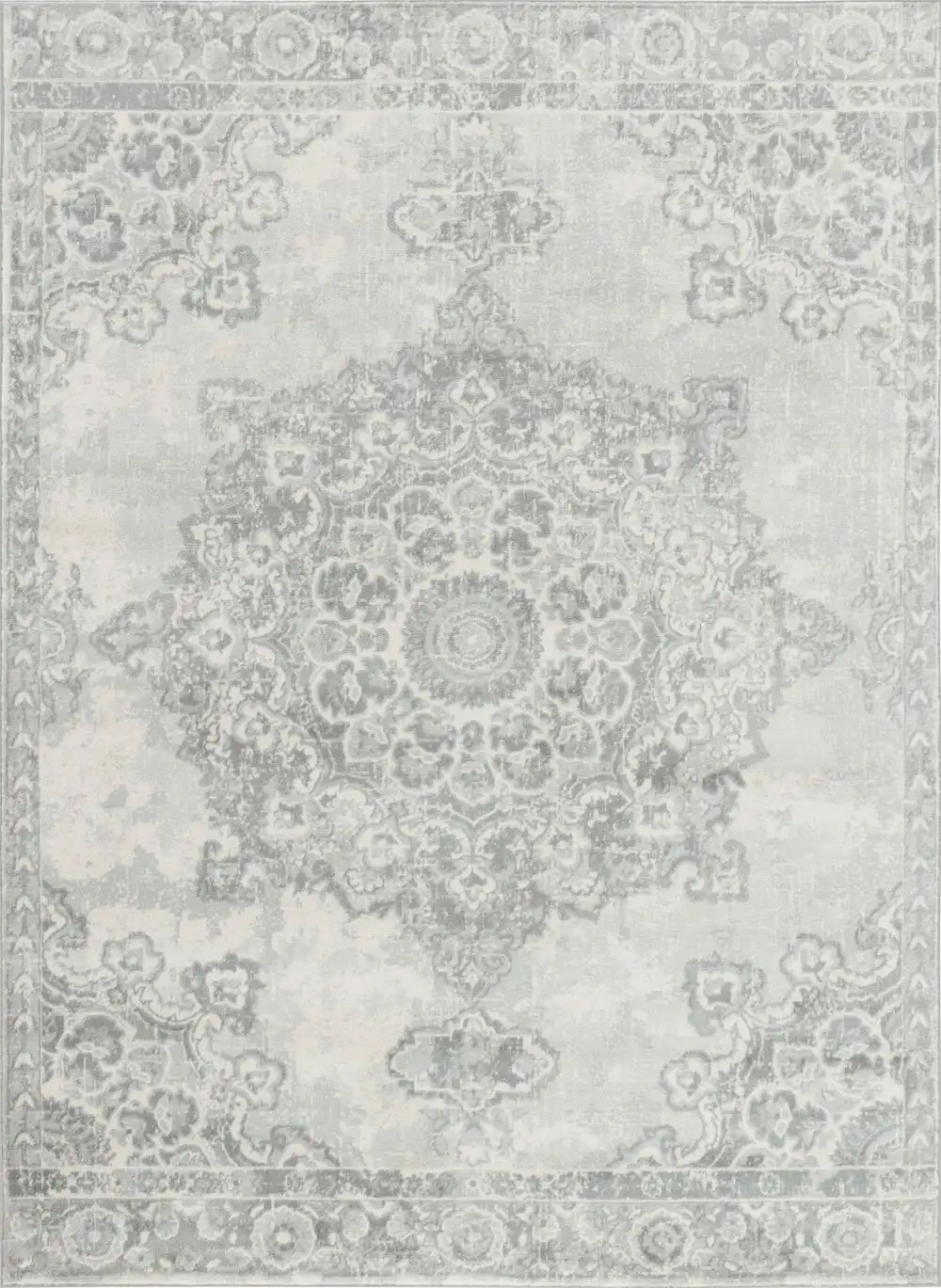 Lola Vintage Oriental Boho Cream Rug - Image 7