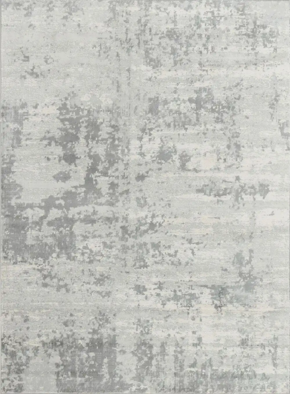 Victoire Abstract Modern Marble Grey/Ivory Rug - Image 7