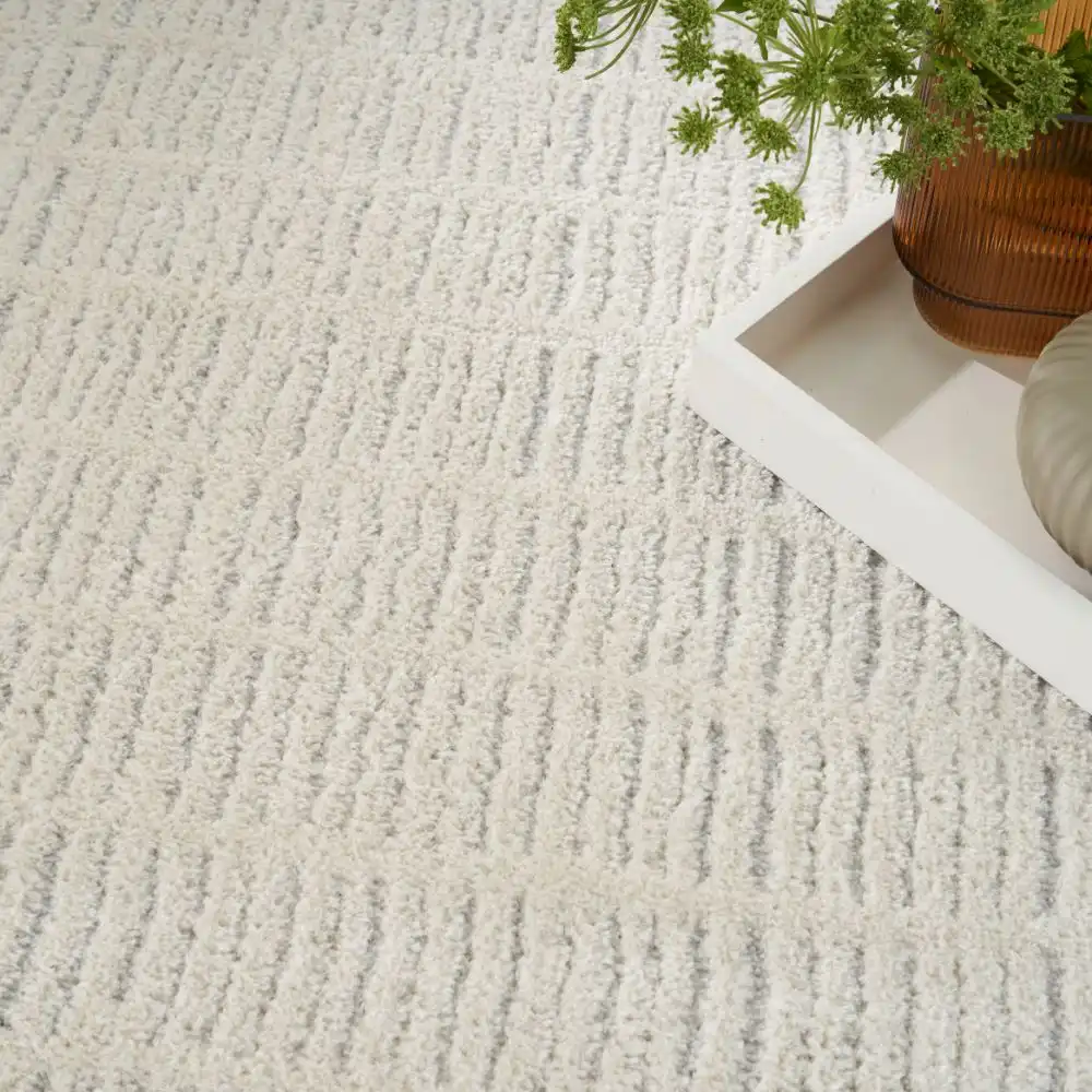 Modern Comfort MCN03 Ivory Grey Rug - Image 3