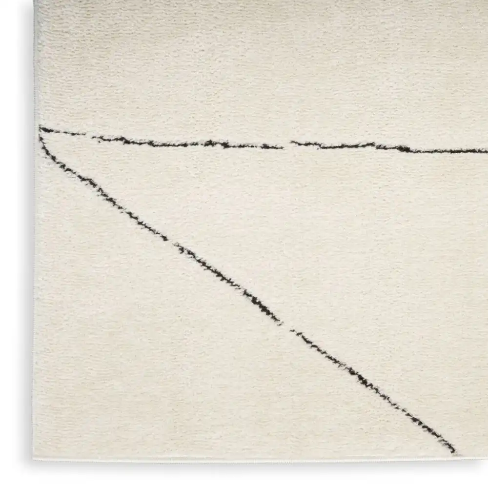 Modern Comfort MNC02 Ivory Black Rug - Image 6