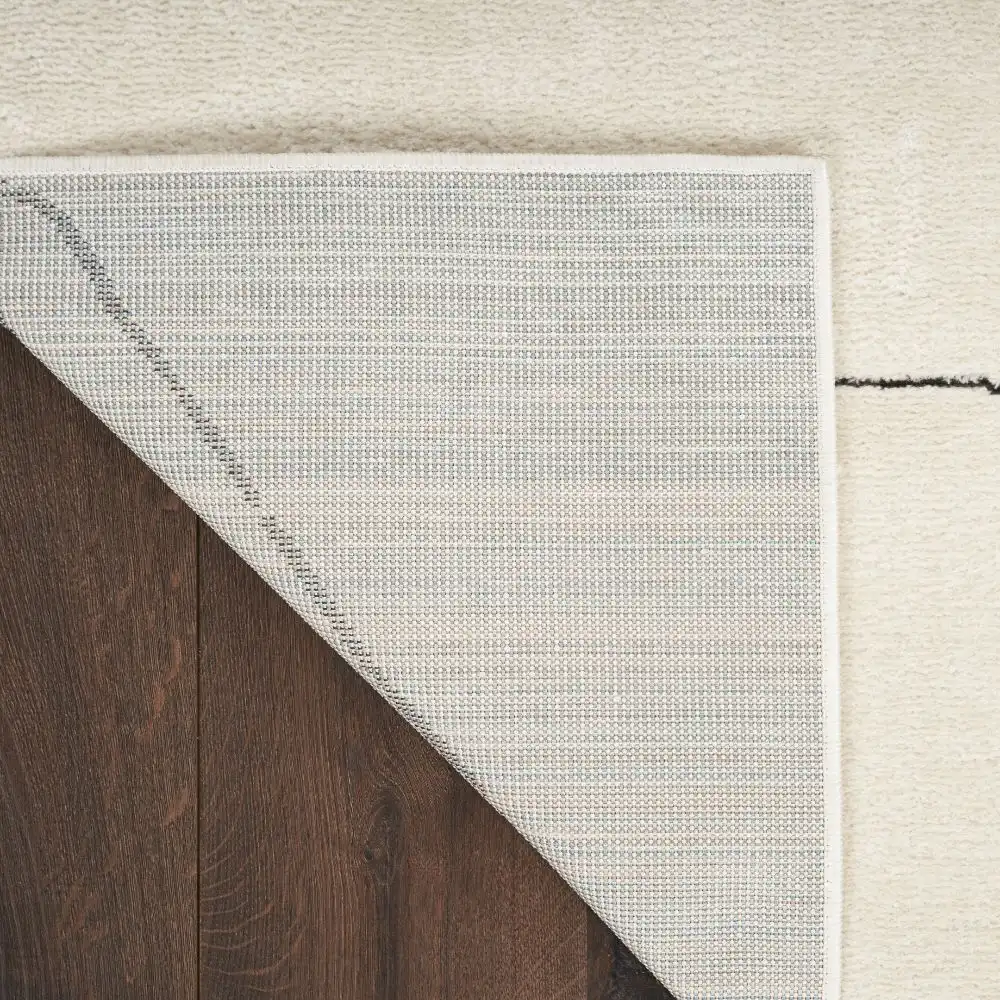 Modern Comfort MNC02 Ivory Black Rug - Image 7