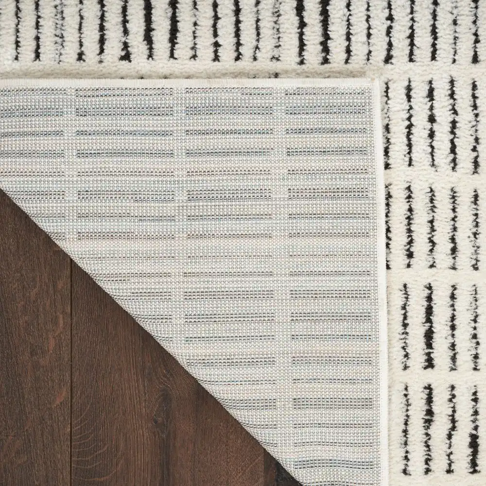 Modern Comfort MNC03 Ivory Black Rug - Image 7