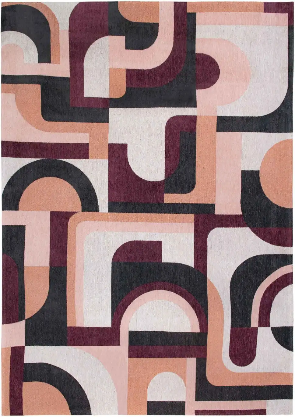 Module Nuance 9209 Pink Rohe Washable Rug - Image 2
