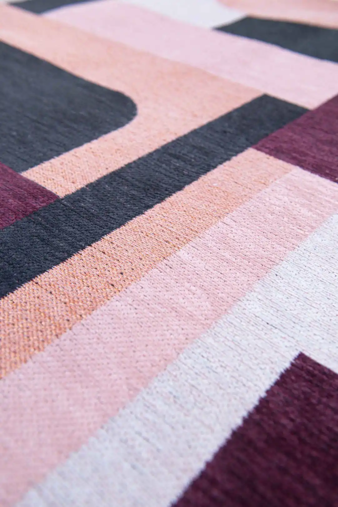 Module Nuance 9209 Pink Rohe Washable Rug - Image 4