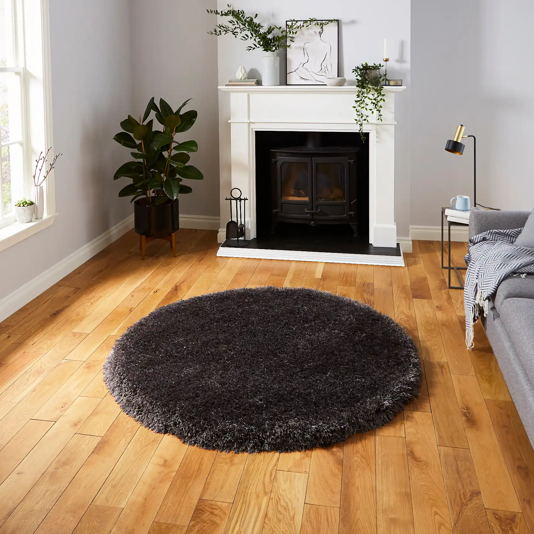Montana Dark Grey Rug - Image 4