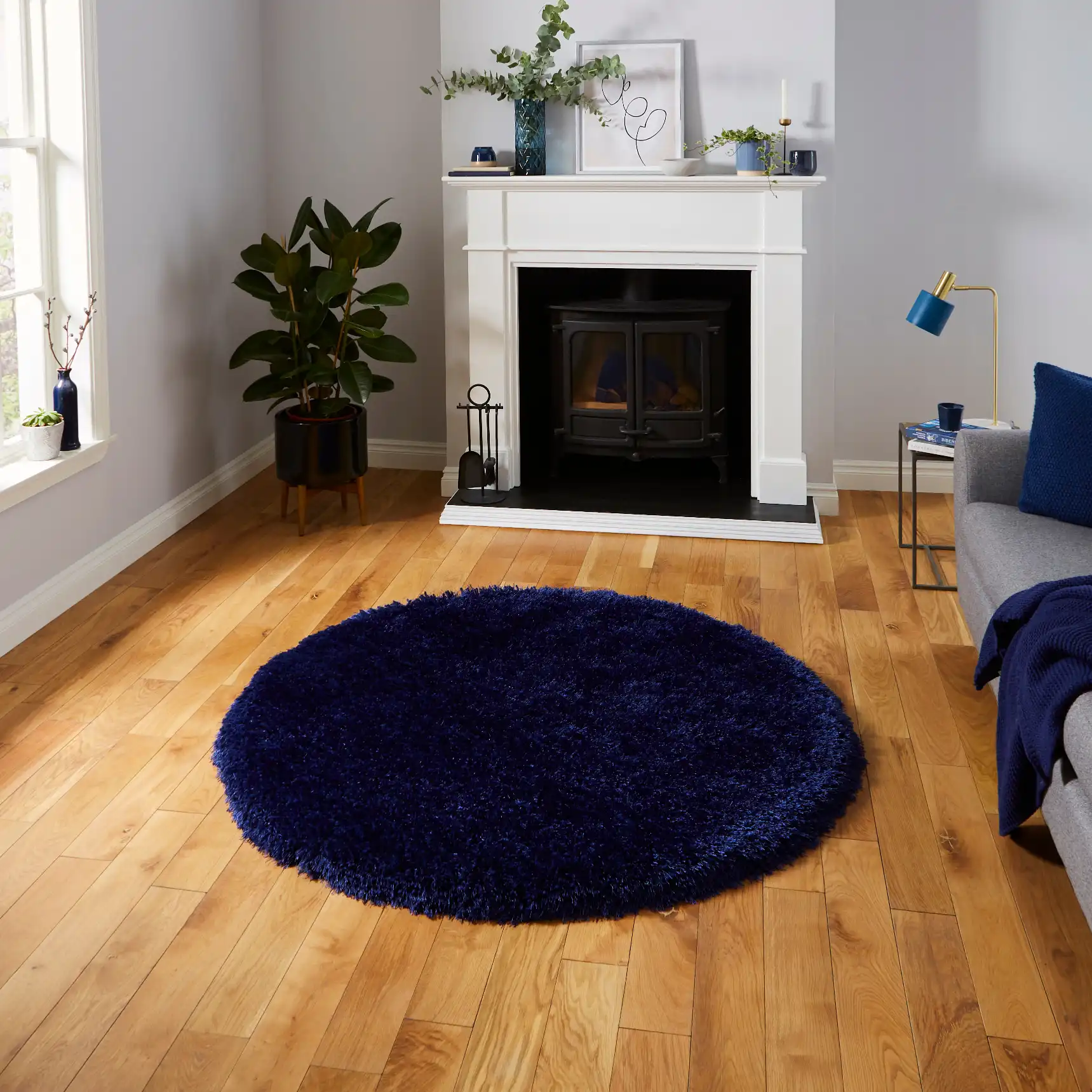Montana Dark Navy Rug - Image 4