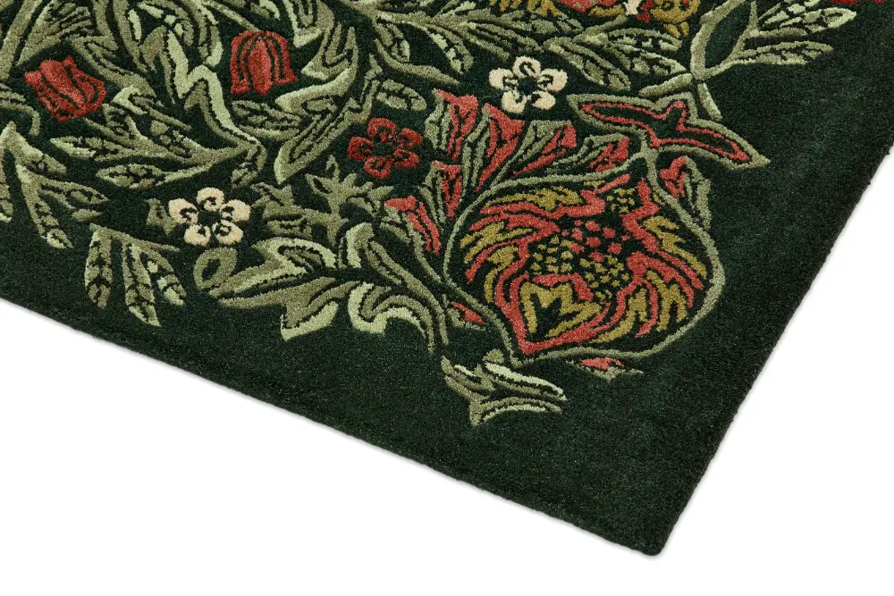 Morris & Co Bird Tump Green 128307 Rug - Image 6