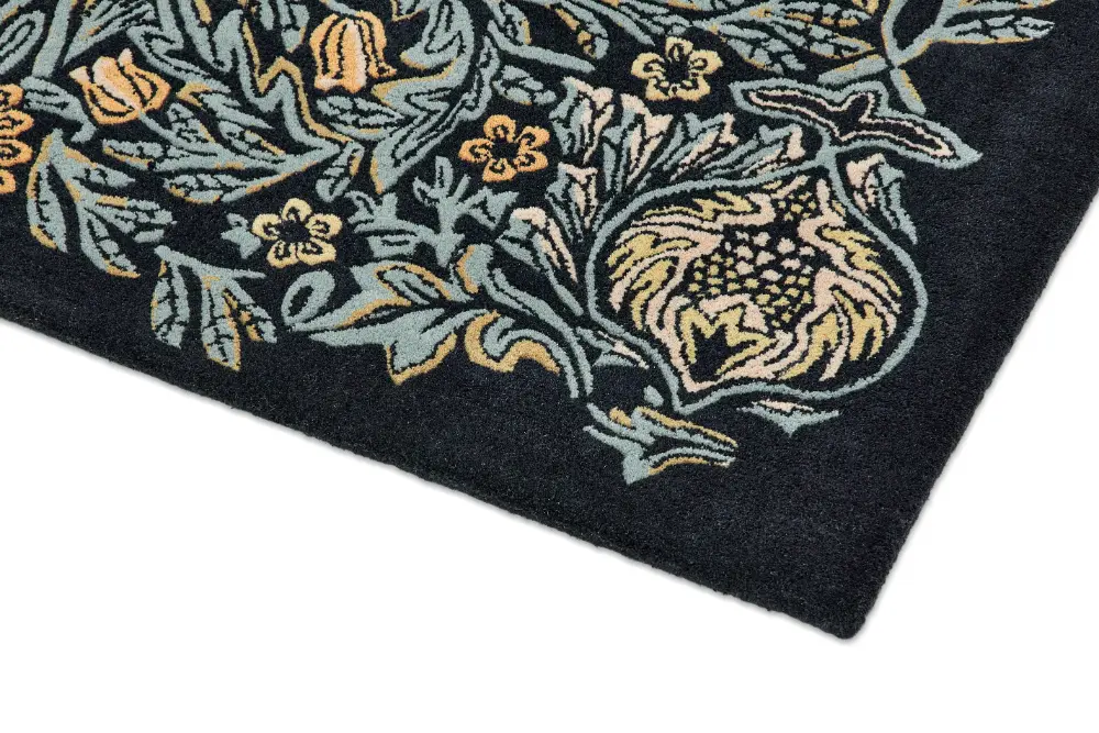 Morris & Co Bird Webbs Blue 128308 Rug - Image 6