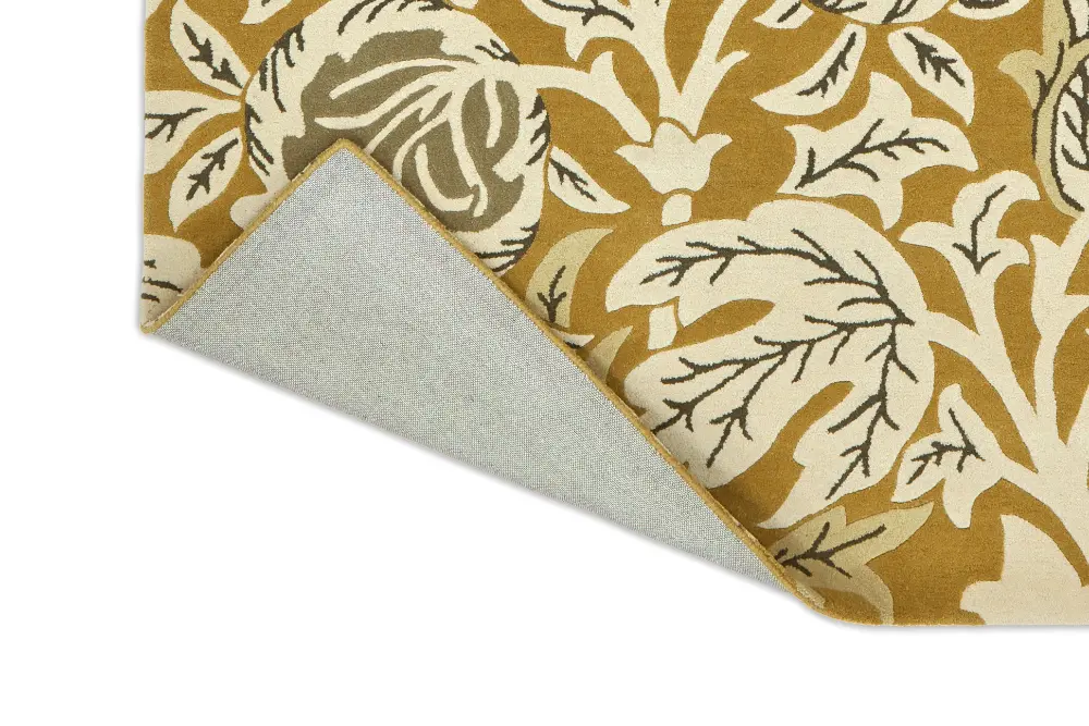 Morris & Co Elmcote Gold 127806 Rug - Image 7