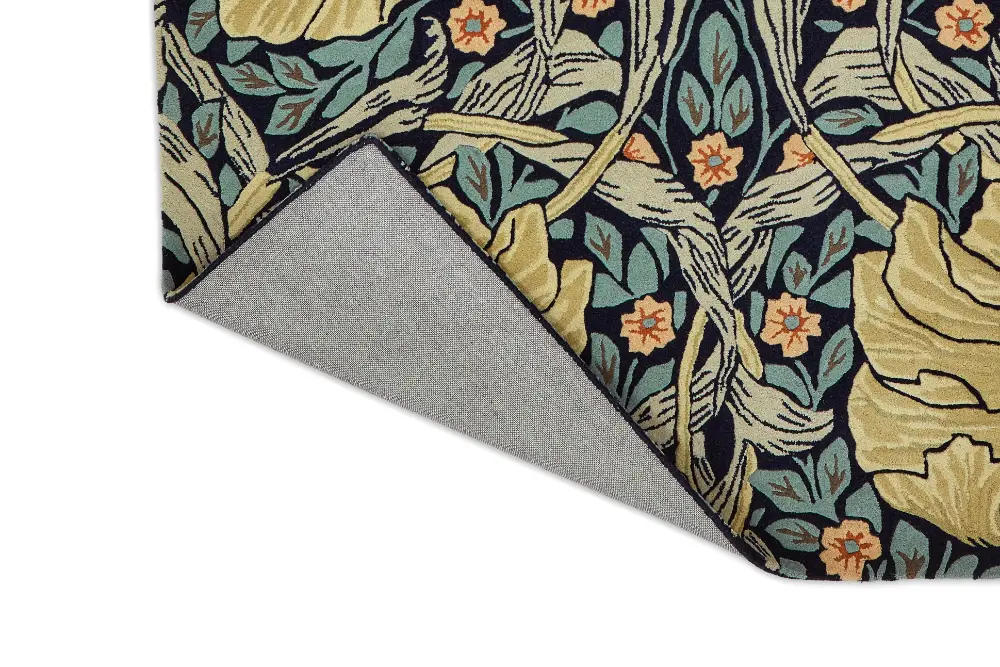 Morris & Co Pimpernel Indigo 028818 Rug - Image 6
