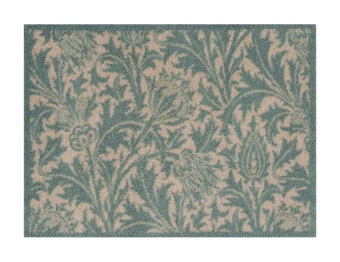 Morris & Co Thistle Green Rug - Image 3