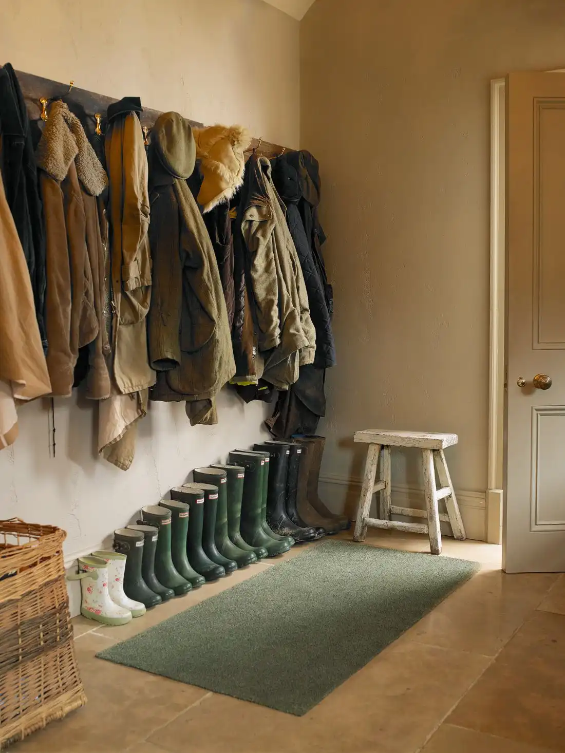 Multi Grip Sage Green Rug