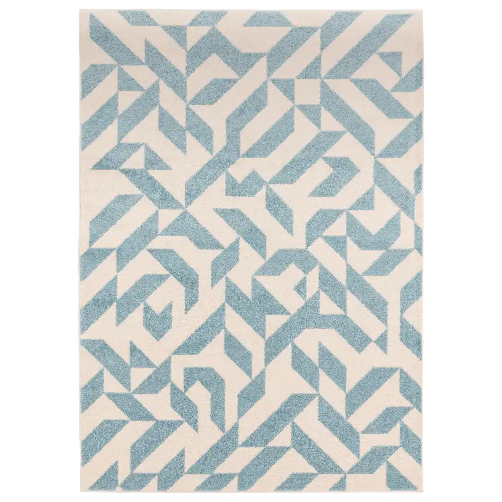 Muse MU03 Blue Shapes Rug - Image 2
