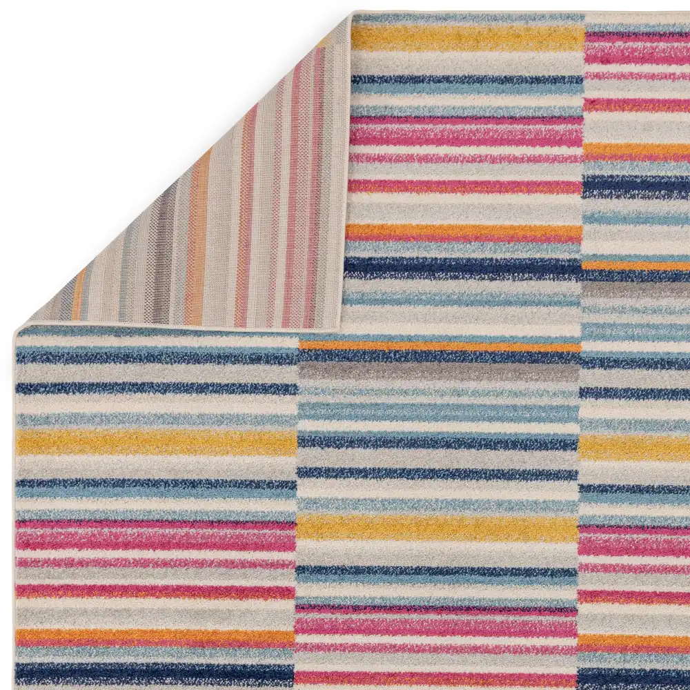 Muse MU06 Multi Stripe Rug - Image 5