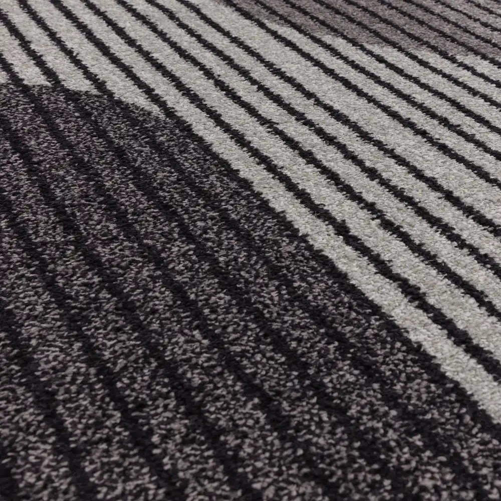 Muse MU14 Grey Retro Rug - Image 2