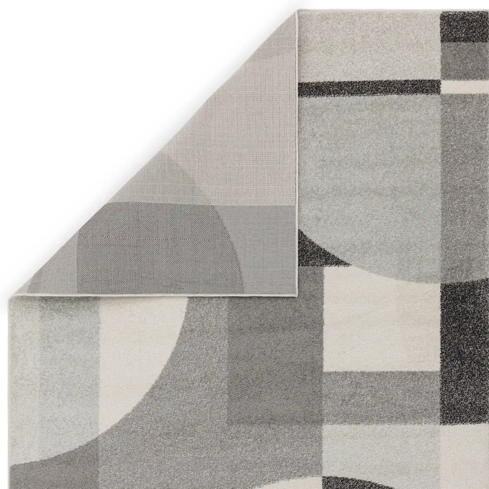 Muse MU20 Grey Art Deco Rug - Image 4