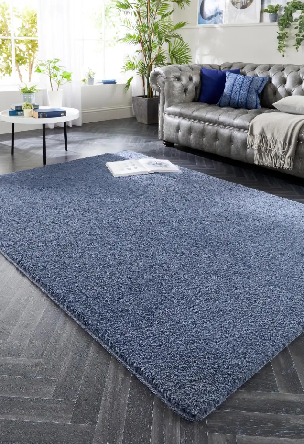 My Lux Smoke Blue Rug