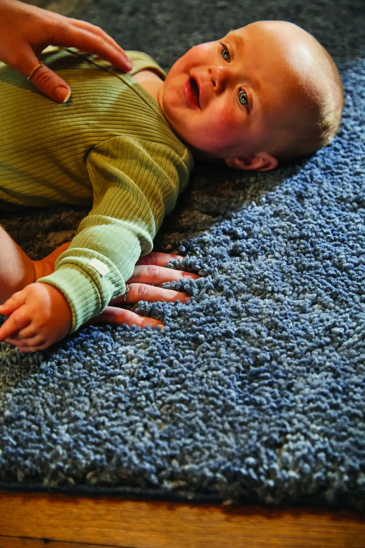 My Lux Smoke Blue Rug - Image 6