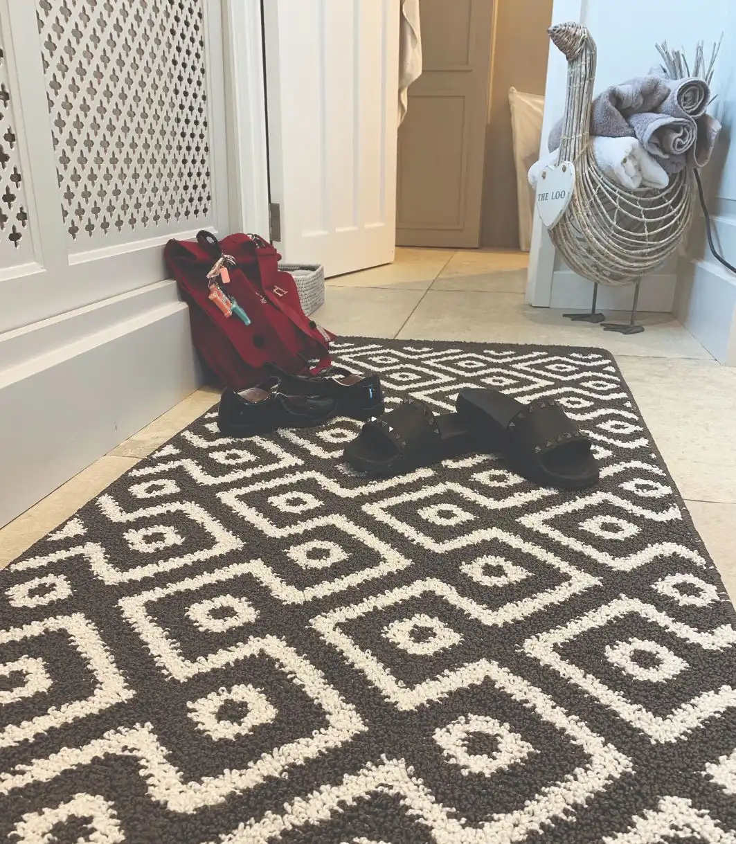 My Mat Cosy My Stain Resistant Cosy Charcoal Rug