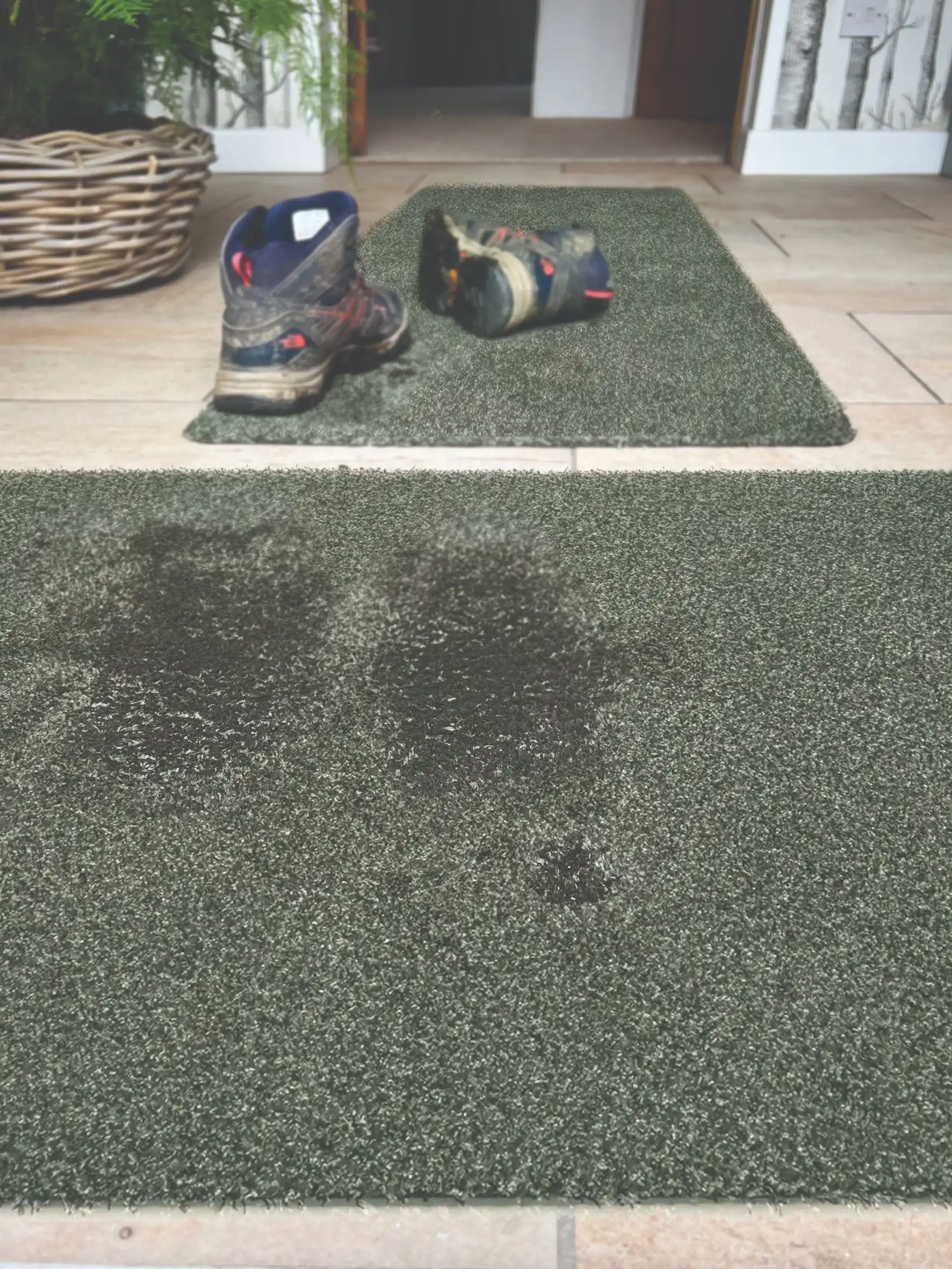 My Mat Cotton Sage Green Rug - Image 3