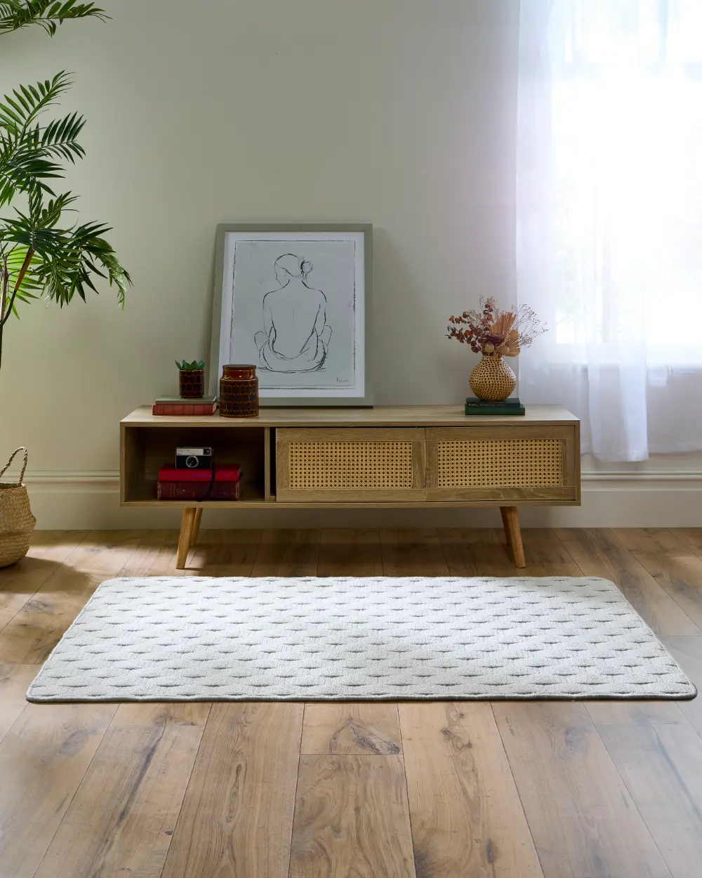 My Sculptured Washable Basketweave Ivory - Image 2