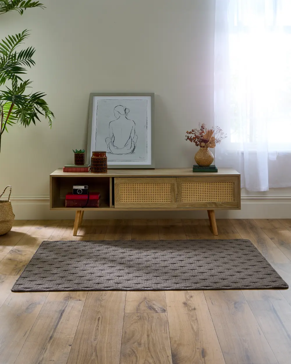 My Sculptured Washable Basketweave Mink - Image 2