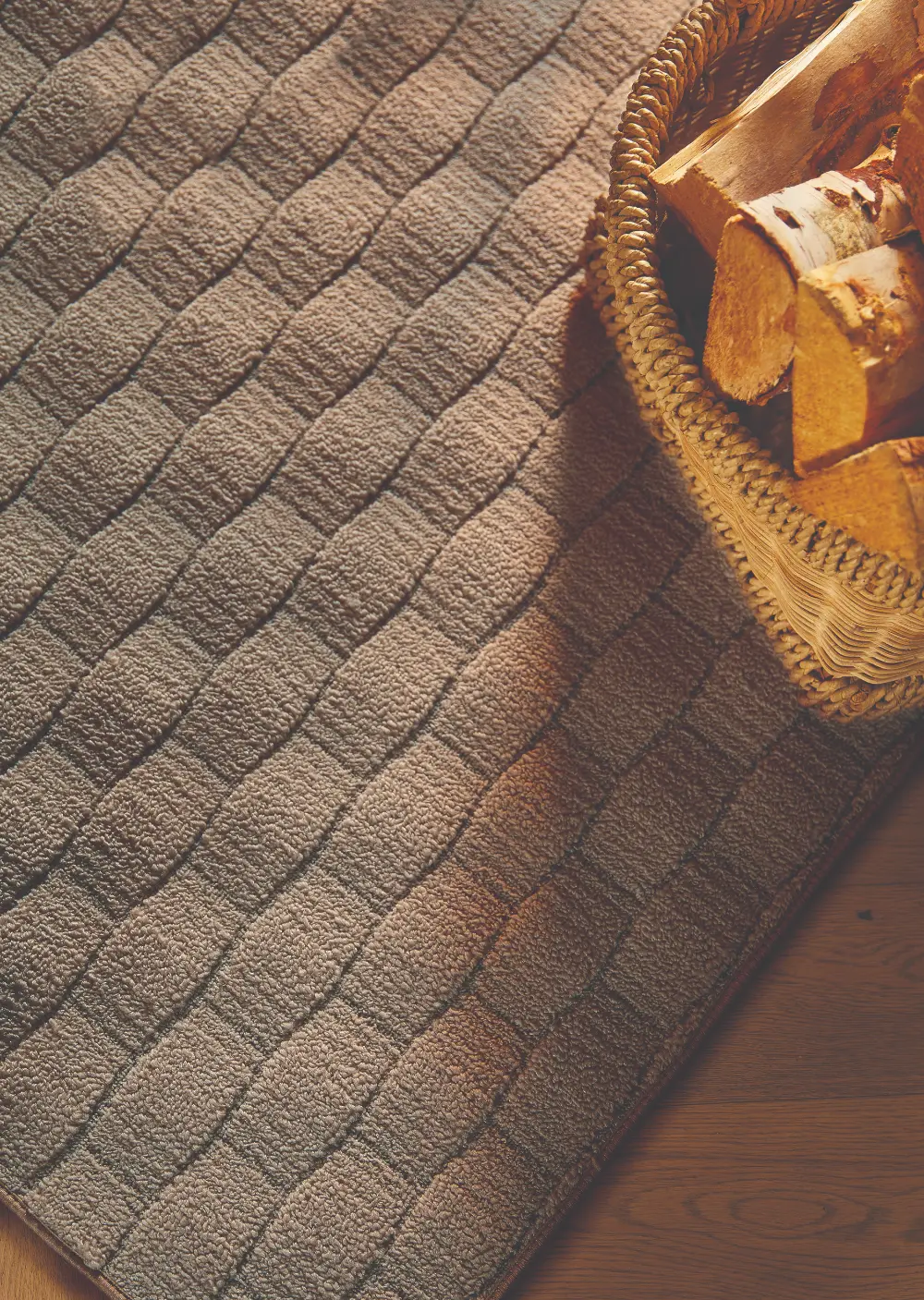 My Sculptured Washable Basketweave Mink - Image 4