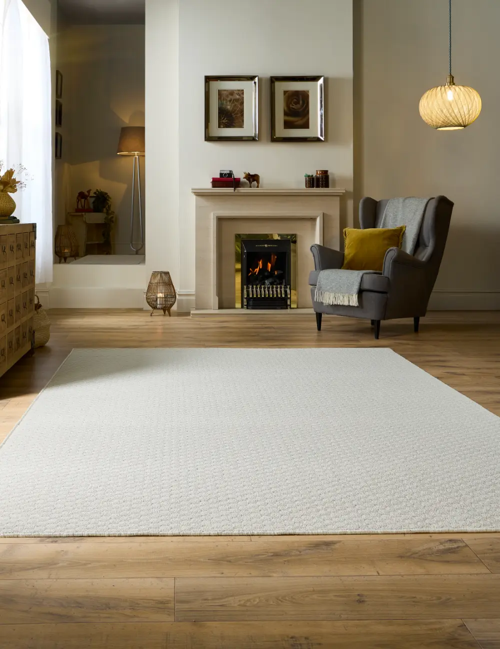 My Sculptured Washable Honeycomb Ivory - Image 6