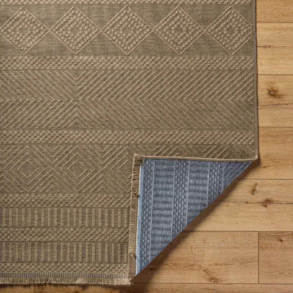Mythri Cottage Tan Machine Washable Jute Rug - Image 10